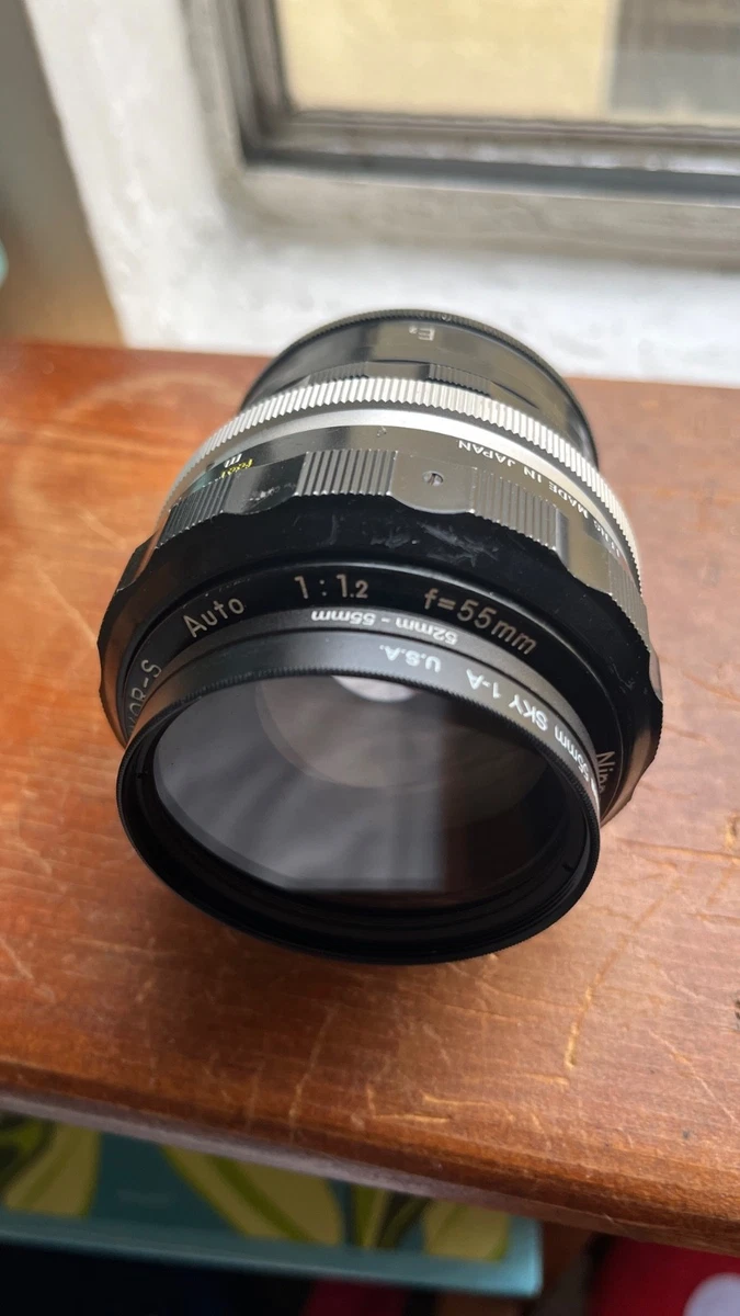 Nikon f/1.2 Camera Lenses 55mm Focal for sale | eBay