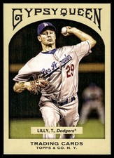 Ted Lilly 2011 Topps Gypsy Queen #123 Dodgers MLB READ FREE SHIP AutographDen