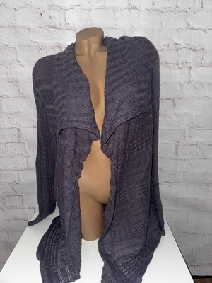 Lerros taumhafte Strickjacke mit Wollanteil im Strickmix mattlila Grösse 40