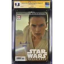 Journey to Star Wars: Rise of Skywalker #1__CGC 9.8 SS__Signed by Daisy Ridle...