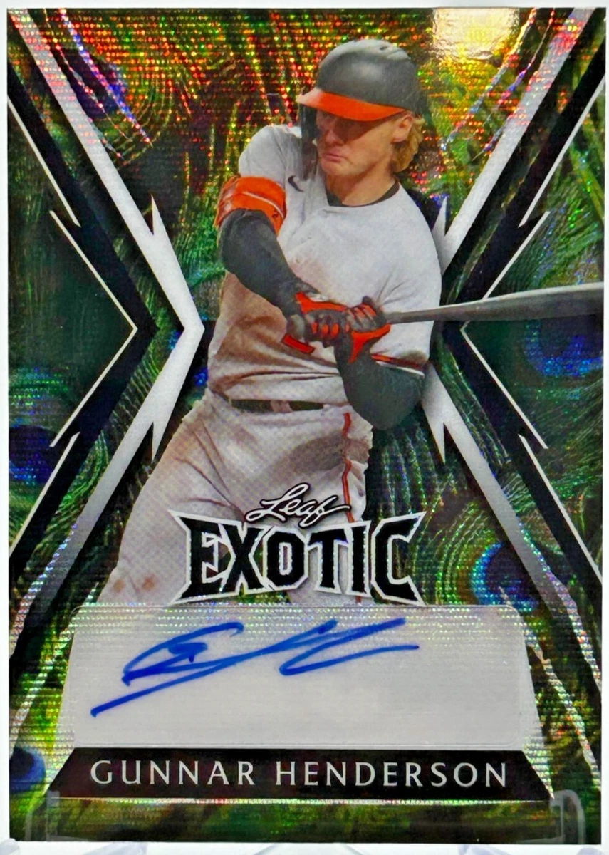 2023 Leaf Exotic - Gunnar Henderson #BA-GH1 for sale | eBay