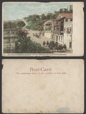 India Old UB Postcard H E The Governor of Bombay driving through Walkeshwar Road
