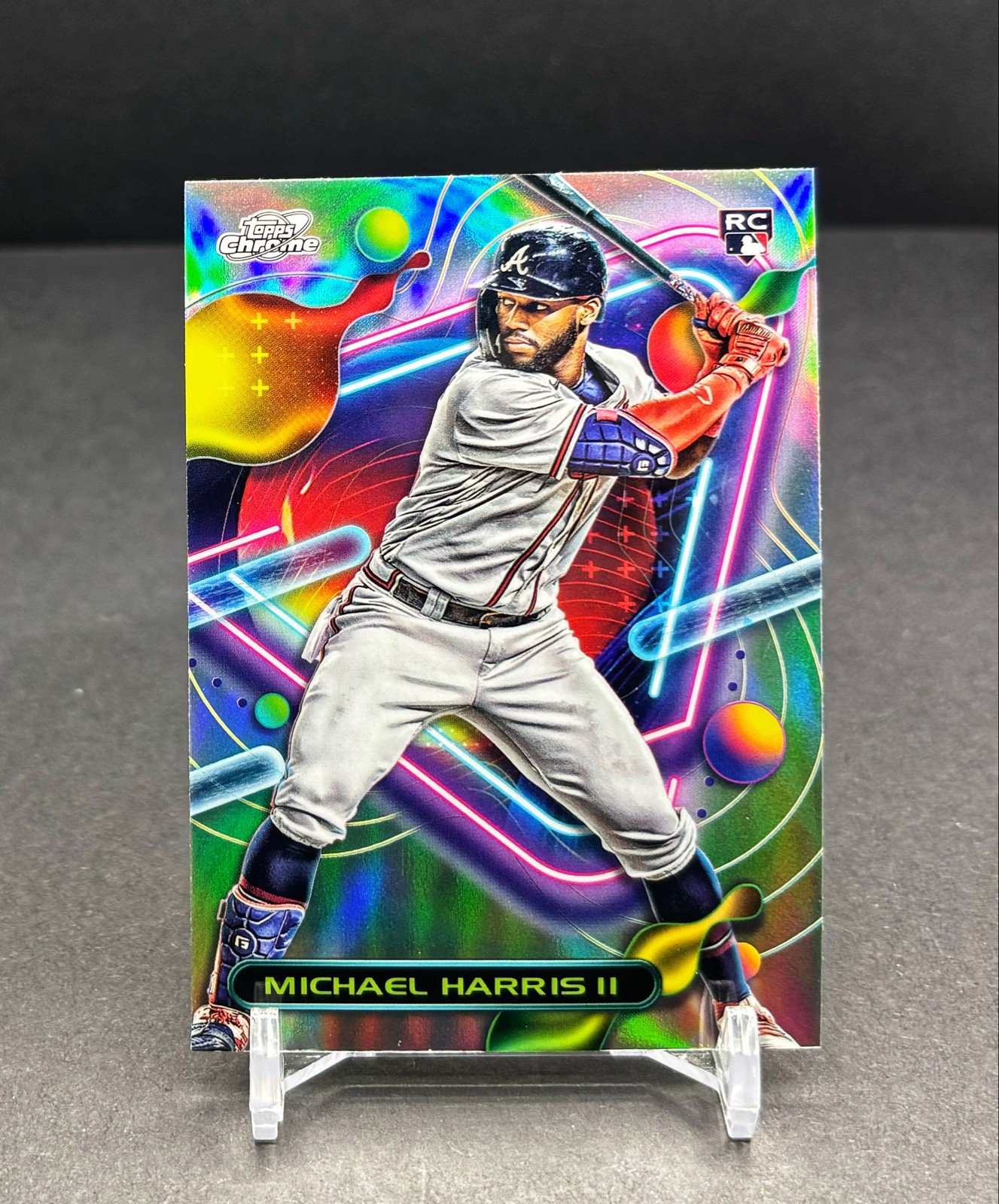 2023 Topps Cosmic Chrome - MICHAEL HARRIS II - RC Rookie Refractor - Braves #5