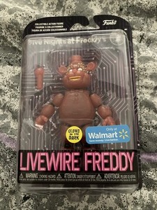 Funko Five Nights at Freddy's FNAF LIVEWIRE FREDDY Figure Walmart Exclusive Glow