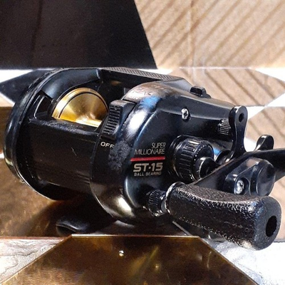 #ad Daiwa Super Millionaire ST 15 Vintage Baitcasting Reel MAGFORCE Japan RH $75.86