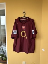Arsenal 2005 - 2006 football Reissue shirt Highbury Nike #20 SENDEROS size M