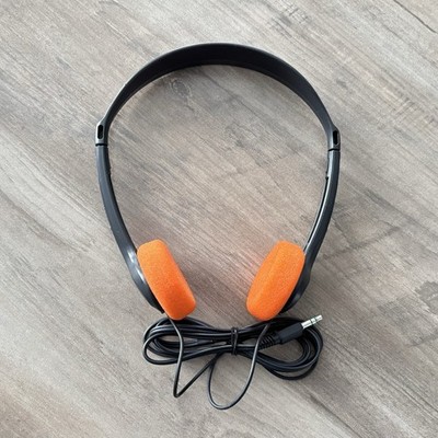 🔸 Sony MDR-007 Walkman Headphones Orange New Pads - Guardians of