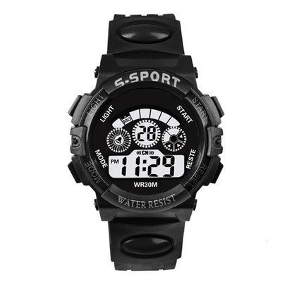Männer Elektronische Uhr Sport Outdoor Uhr Wasserdicht LED Bildschirm Uhr