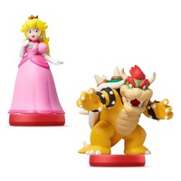 Nintendo Amiibo Figur Peach + Bowser Super Mario Kollektion Neu&Ovp