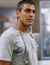 George Clooney Signed Autographed 11x14 ER Photo ACOA