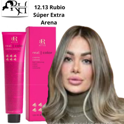 Tinte para el cabello Color RR Line 12.13 Rubio Súper Extra Arena Racioppi