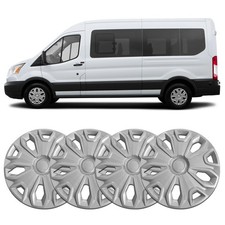 4 Ford Transit 150 250 350 Cargo Wagon Van 16 Wheel Covers Full Rim Hub Caps