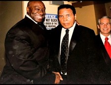 Muhammad Ali & Michael Clarke Duncan (2007) - John Shearer Type 1 Vintage Photo