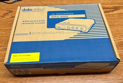 DATAVIDEO DAC-200 Analog to Digital Bi-Directional DVVideo Converter Encoder Box