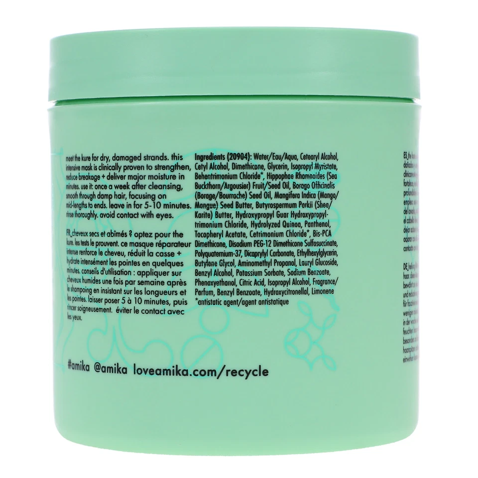 Máscara reparadora intensa Amika The Kure 16,9 oz Foto 4 de 4