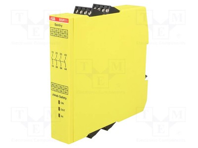 IP20 Modul: Sicherheitsrelais für DIN-Schiene 24VDC SENTRY