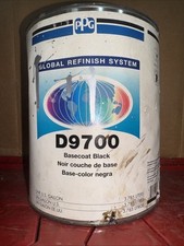 Ppg Global D9700 Basecoat Black 1 Gallonfast Free Shipping