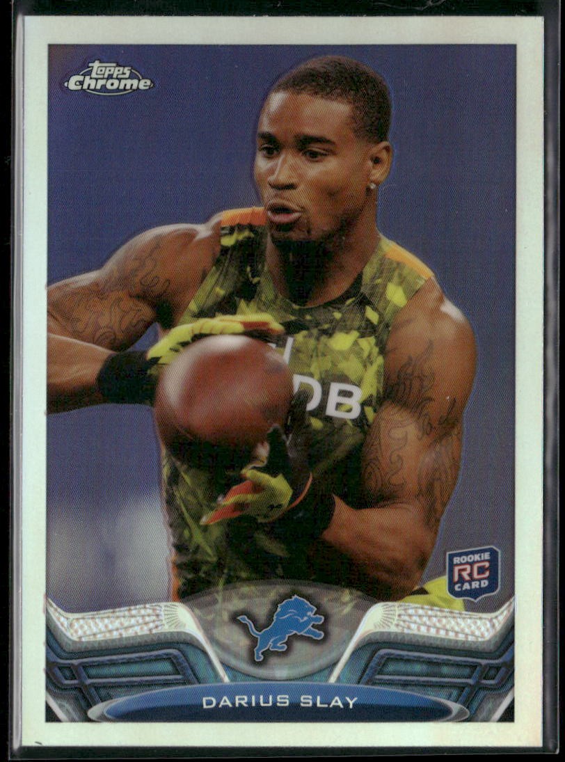 2013 Topps Chrome #167 Darius Slay Refractors RC