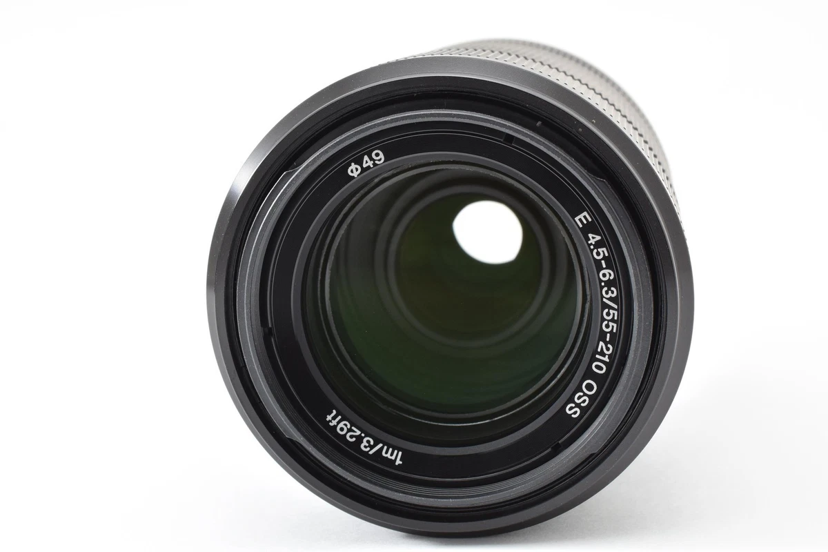 ✨Top COMO NUEVO✨ Lente Sony E 55-210mm f/4.5-6.3 OSS SEL55210 para montura...