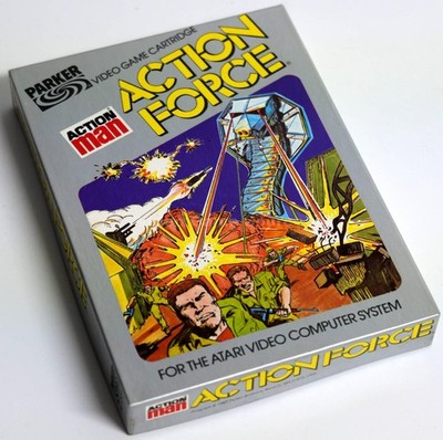 Atari 2600 Action Force Game Cartridge Parker (PAL) *Original versiegelt