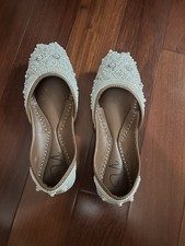 Handmade Elegant Punjabi Jutti / Khussa WHITE