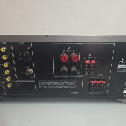 YAMAHA HTR-5630RDS 5.1 AV HOME CINEMA RECEIVER SILVER REMOTE DOLBY DIGITAL DTS - Picture 9 of 19