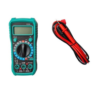 VC830L Digital Multimeter 200mV 2V 20V 200V 1000V DC Voltage Ranges with LCD