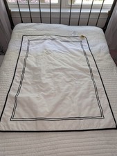 Pottery Barn Kids Organic Cotton Pique Toddler Bed Quilt, Crib Quilt