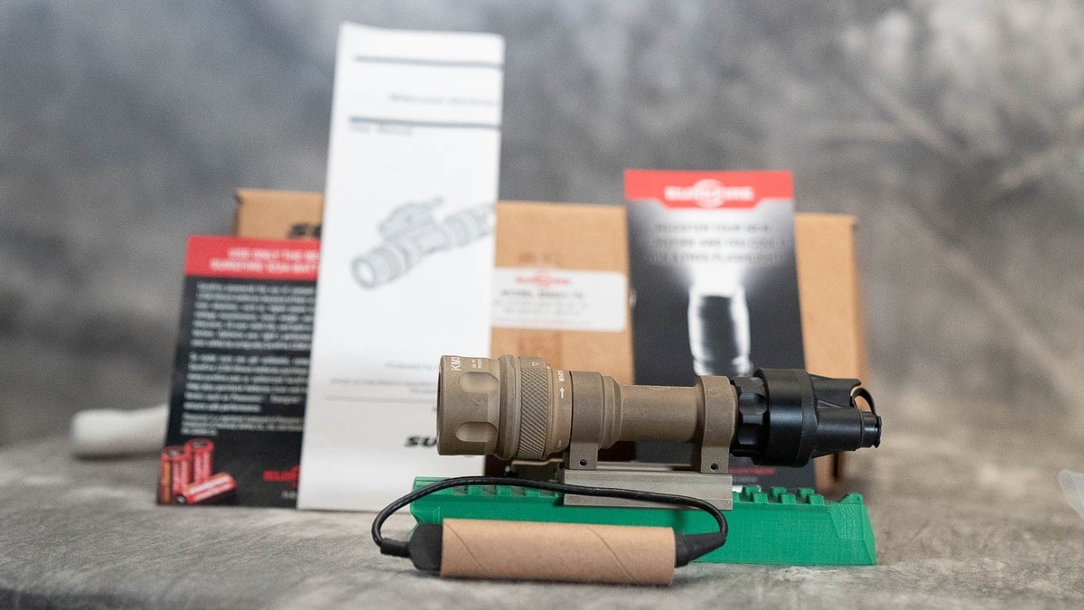 Surefire M952V TN Weapon Flashlight Grade A M93 Mount KM3 Vampire