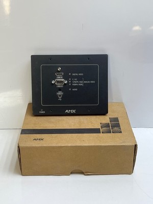 AMX FG1010-320-BL Multiformat Schwarz Wandteller Sender DX-TX-WP-BL