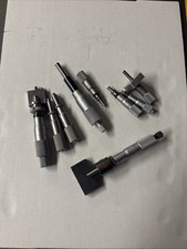 Starrett Mitutoyo Micrometer Head Lot 9 Piece 263 Machinist 1263 463