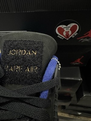 Gold Lettering Size 13 Nike Air Jordan 4 Retro Rare Air FV5029-003