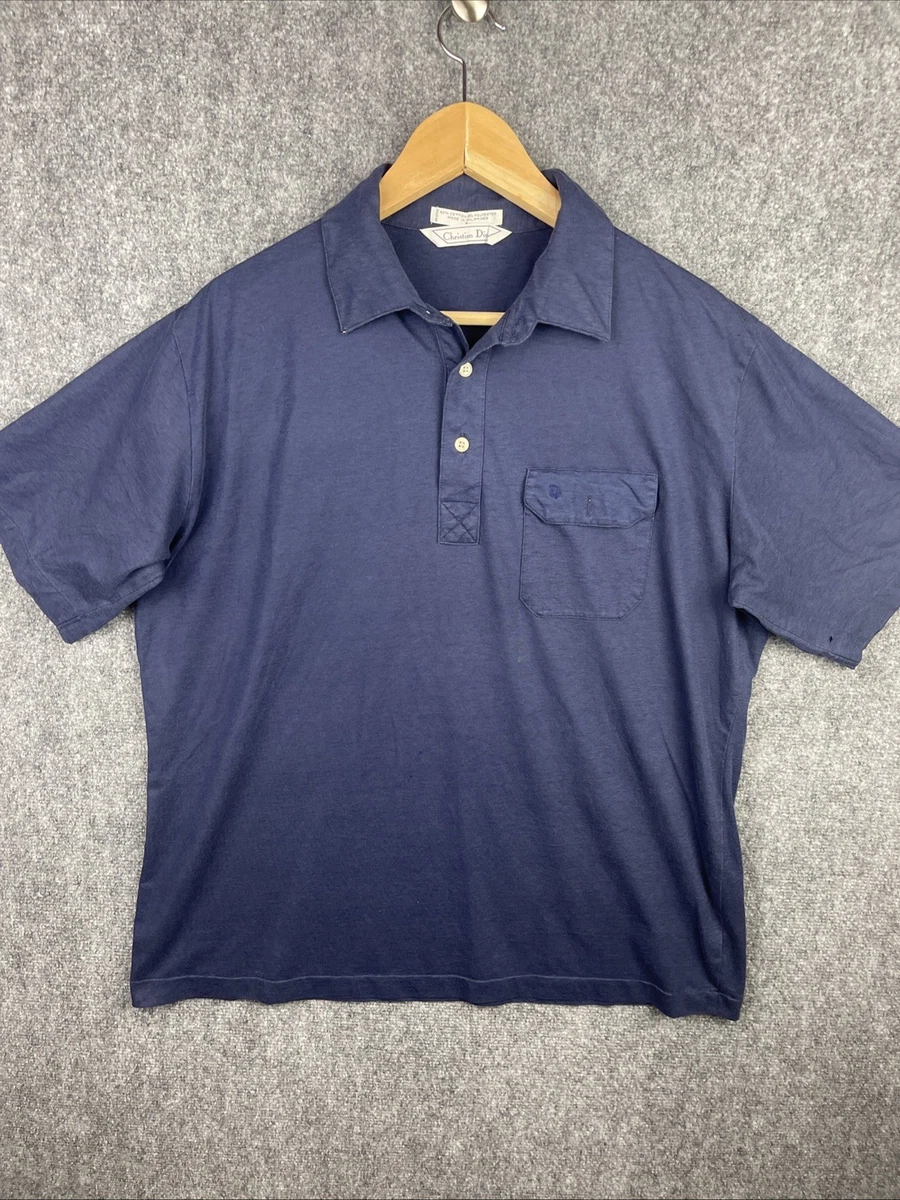 Dior Short Sleeve Blue Shirts for Men for sale | eBay