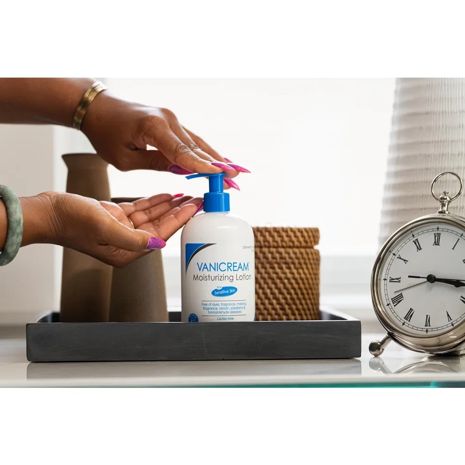 for Sensitive Skin Moisturizing Lotion, 16 Oz (2 Pack) (Bundle) - Image 2 of 4