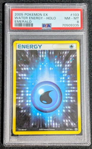 Water Energy graded PSA 8 for sale on eBay
