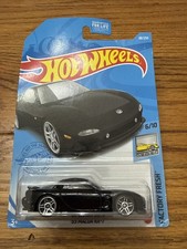 2021 Hot Wheels Black '95 Mazda RX-7 88/250 C3