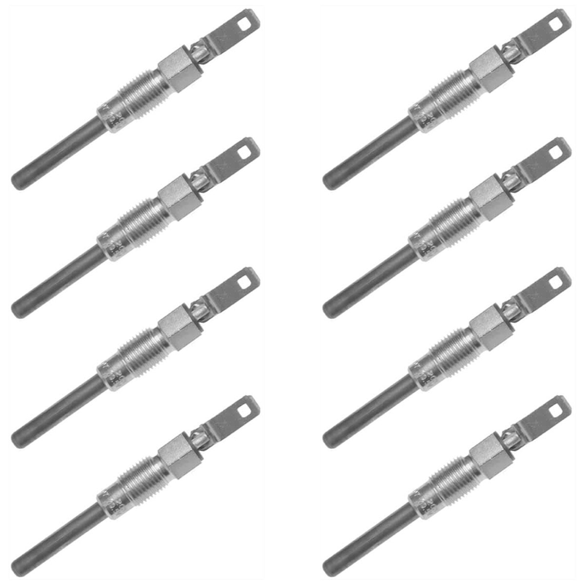 SET-AC60G-8 AC Delco Glow Plugs Set of 8 for Chevy SaVana Suburban Blazer C3500