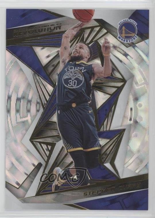 2019-20 Panini Revolution Fractal Stephen Curry #42 x3y