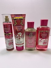 Bath  Body Works TWISTED PEPPERMINT You Choose one Mist /Lotion/ Wash /Cream