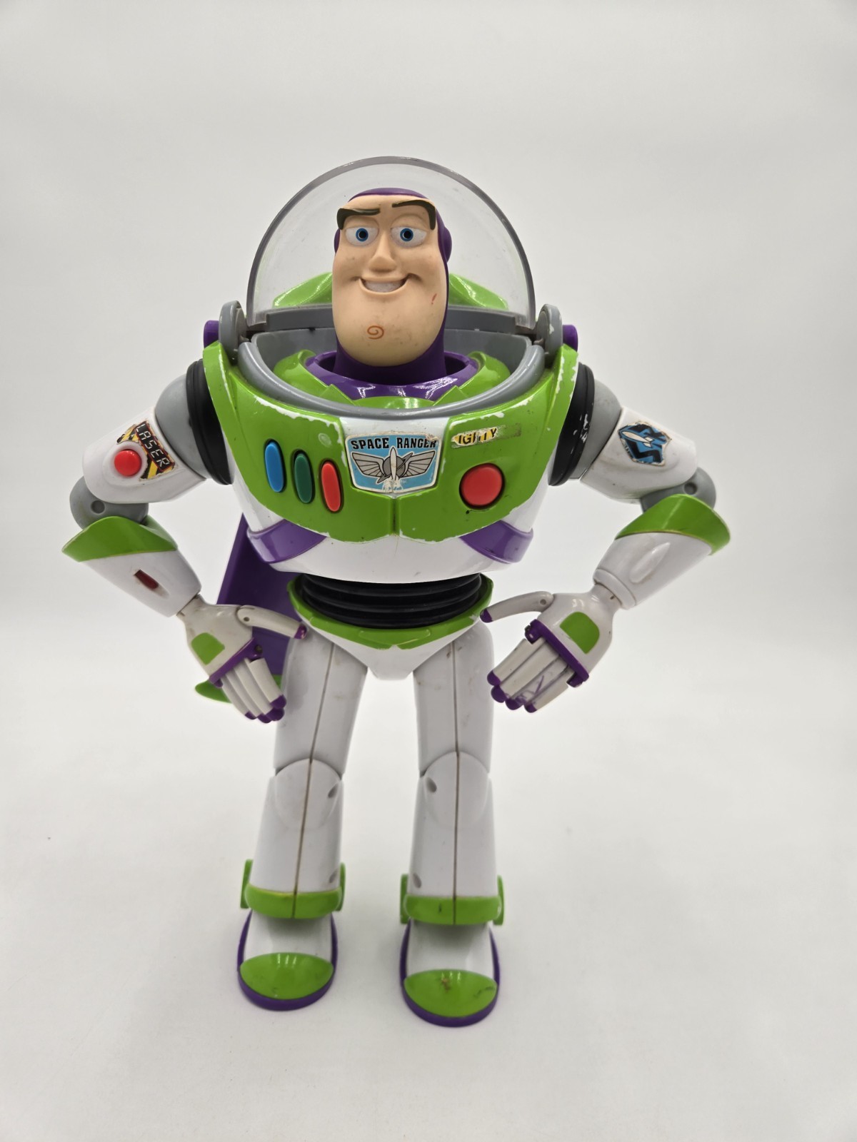 Power Up Buzz Lightyear Talking 12" Action Figure Read