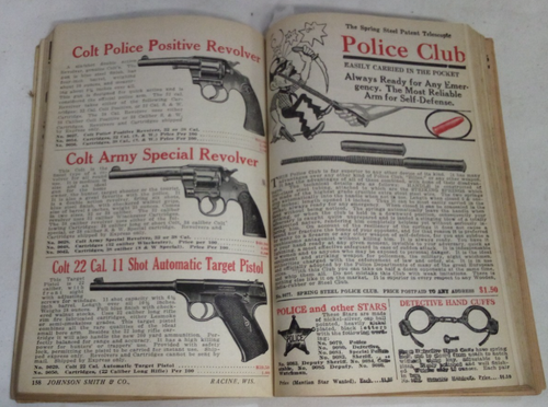 VTG 1930s?? JOHNSON SMITH & CO CATALOG #130 NOVELTY TOYS JEWELRY GUNS PISTOLS O - Picture 7 of 10