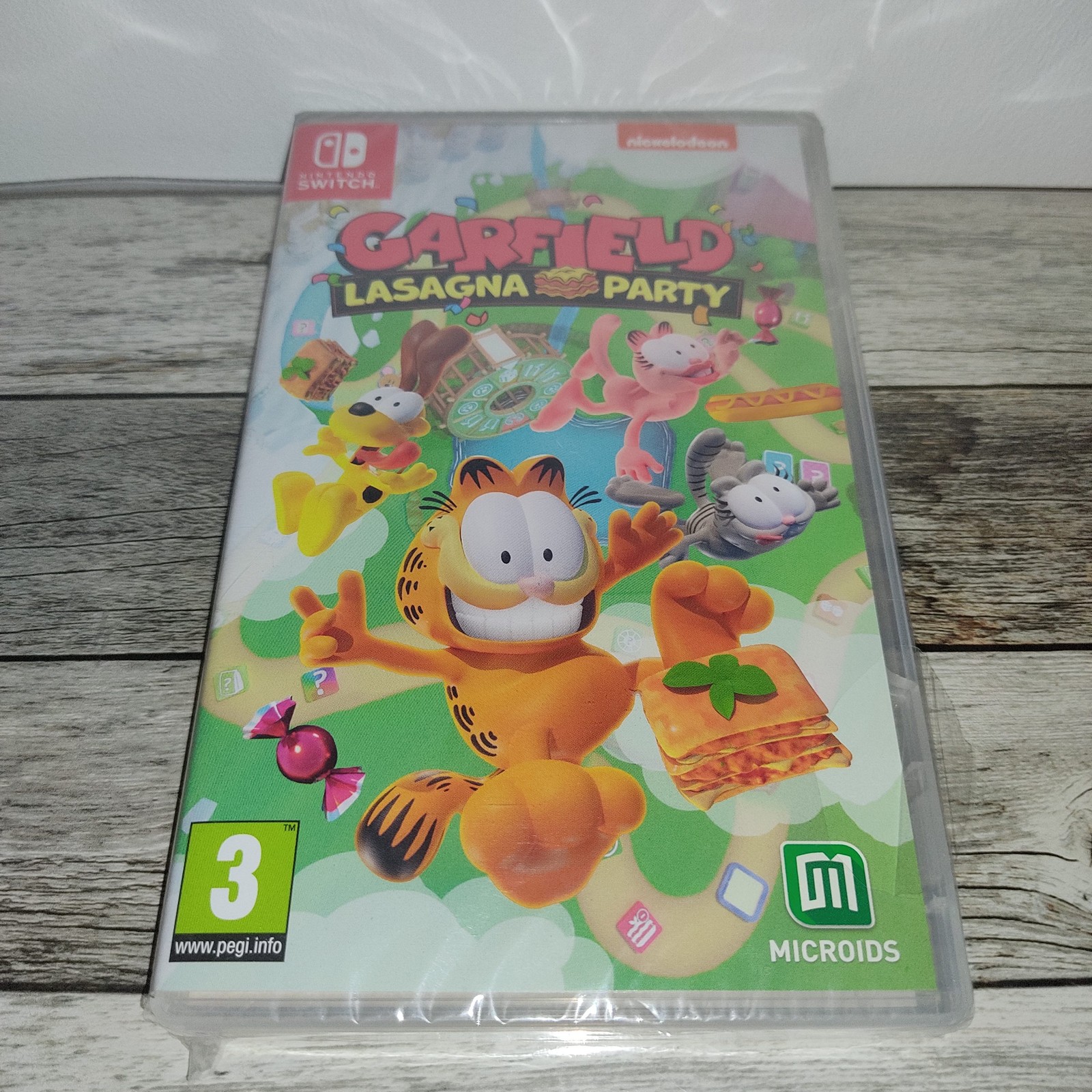 Meridiem Garfield Lasagna Party Nintendo Switch - Imagen 2