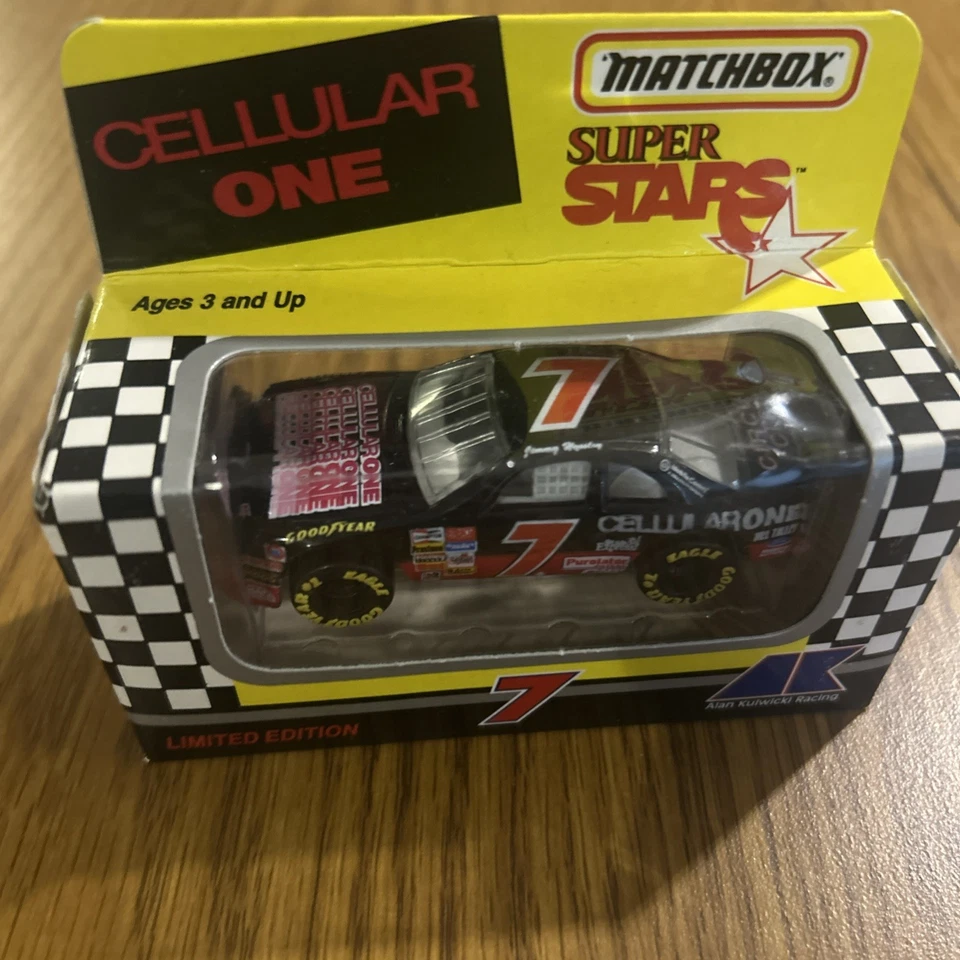 1993 Jimmy Hensley Alan Kulwicki #7 Matchbox SuperStars 1/64 NASCAR Lot of 6 NEW - Image 4 of 4