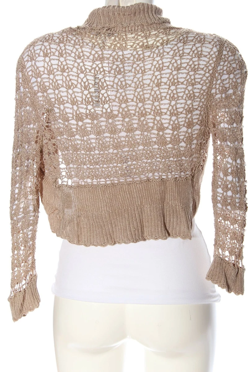 APART Cardigan Damen Jacke Gr. DE 38 bronzefarben Casual-Look