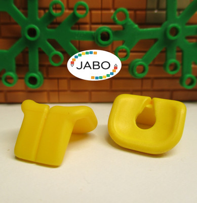 ( P9 / 17 / 1 ) Lego 2x 2610 Life Jacket Yellow Body Wear