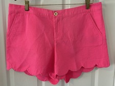LILLY PULITZER BUTTERCUP SHORTS, AURA PINK, size 14