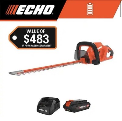 ECHO DHC-2300C1 eFORCE 56V Hedge Trimmer W/ Battery & Charger