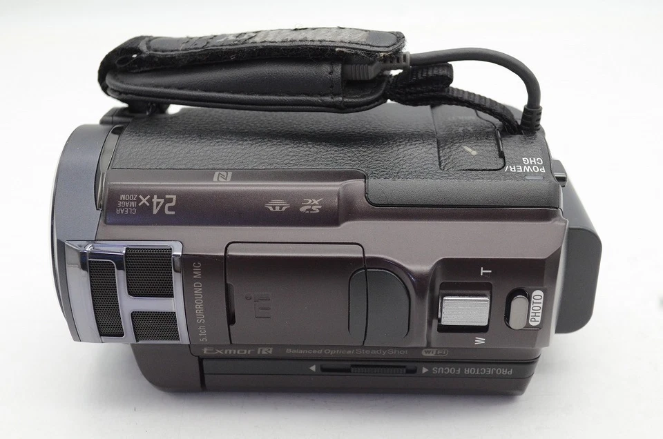 SONY Camcorder Handycam PJ800 Brown used tested Japan - Image 3 of 4