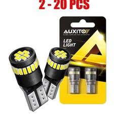 2-20pcs Auxito T10 194 Led License Plate Dome Door Light Bulb 6000k White 24smd 2-20pcs Auxito T10 194 Led License Plate Dome Door Light Bulb 6000k White 24smd