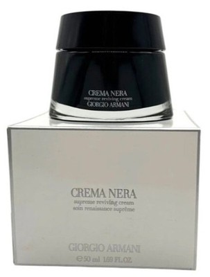 Giorgio Armani Crema Nera Supreme Light Reviving Cream LARGE 1.69oz/50ml NEW